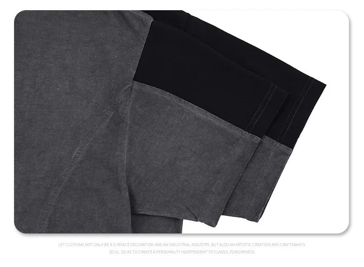 Contrast Sleeve Charcoal